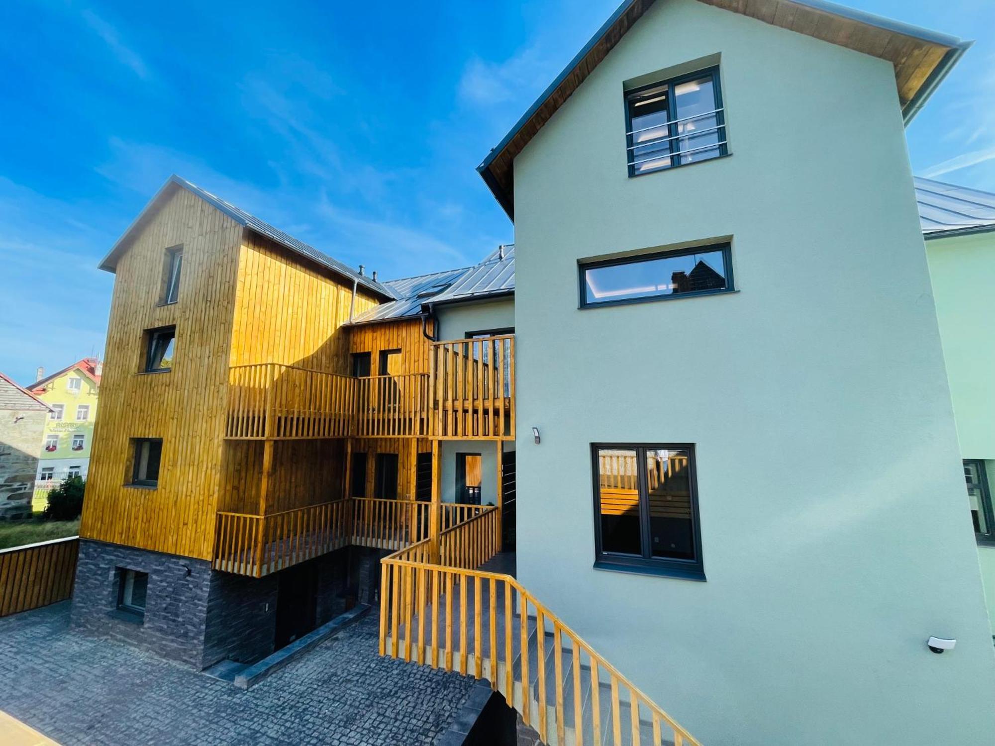 Apartmany Twins Abertamy Buitenkant foto